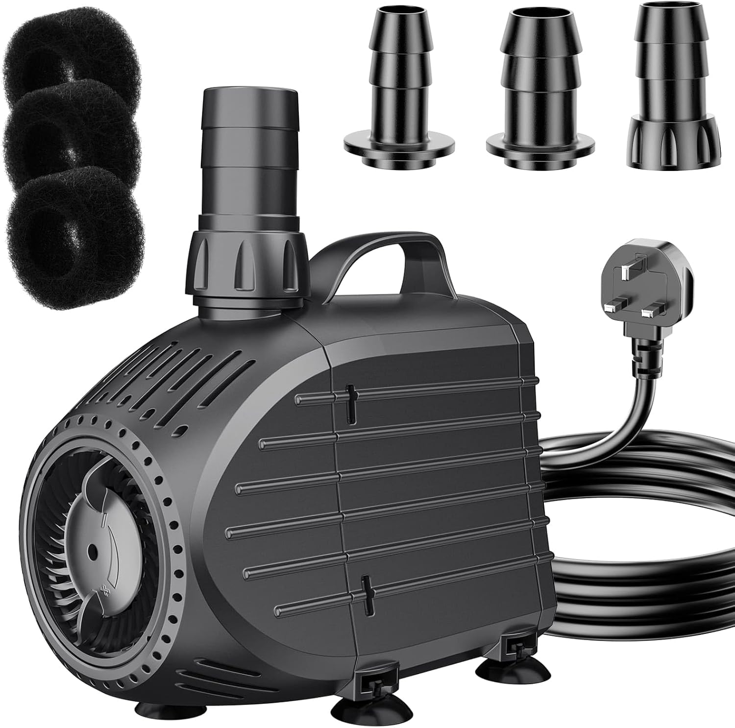 Thumbnail 6 de Biling Ultra-Quiet Submersible Pump (1520L/h) for Aquarium, Pond & Hydroponics