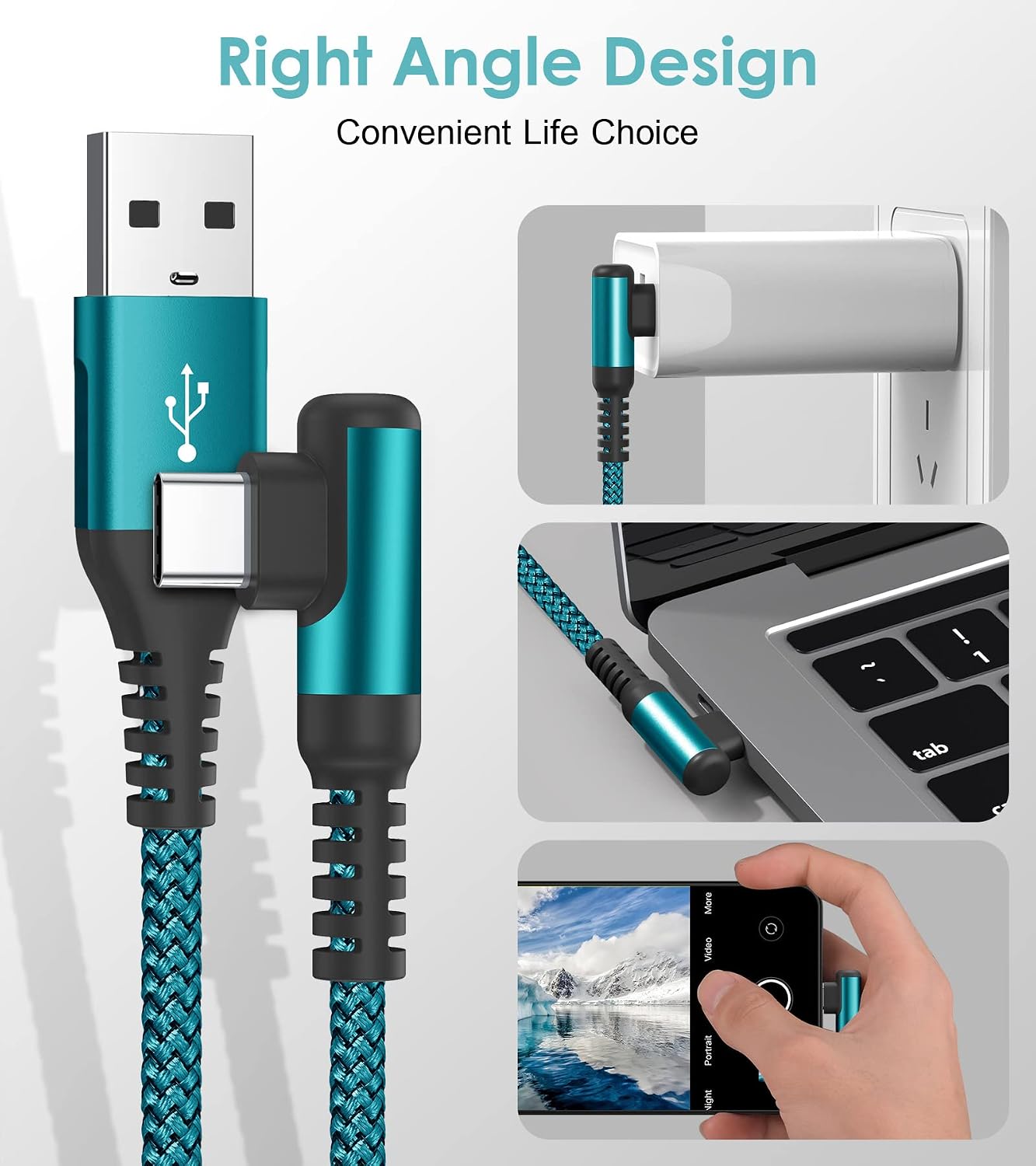 Thumbnail 3 de AviBrex USB-C Kabel 3.1A 3 m
