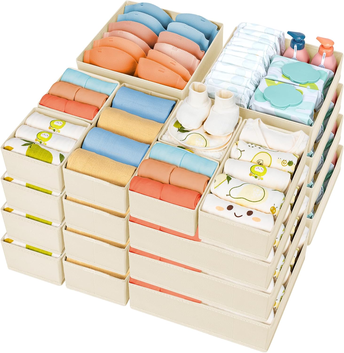 Thumbnail 5 de DIMJ Drawer Organizer 14-Pack for Clothes