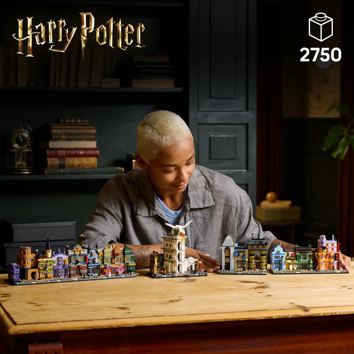 Detalle de LEGO Harry Potter Die Zauberläden der Winkelgasse 76444