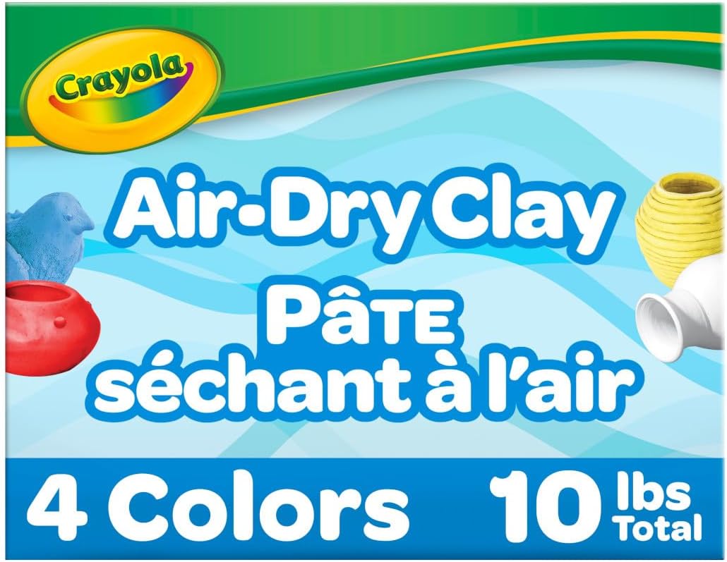 Thumbnail 6 de Crayola Air Dry Clay for Kids (White) — 25 lbs Bulk Modeling Clay