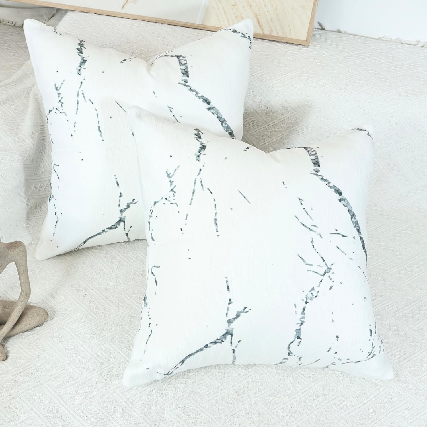 Detalle 2 de OYIMUA Chenille Cushion Covers 45 x 45 cm ๐