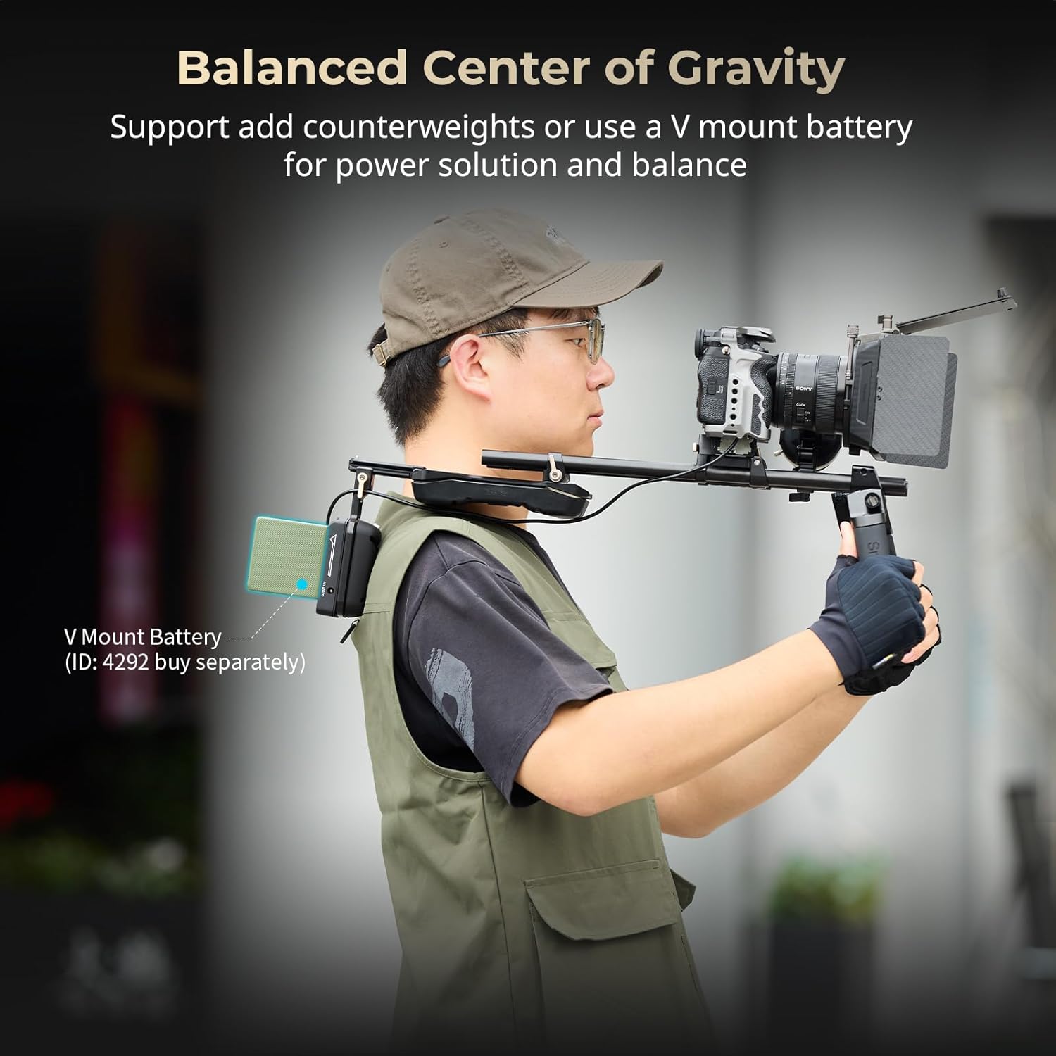 Thumbnail 6 de SMALLRIG 4480 Shoulder Rig Kit with dual handles 🎥