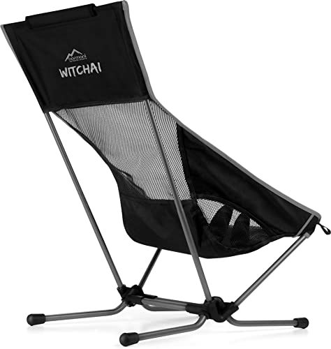 Detalle de normani Strandstuhl klappbar Ultraleicht | 150 kg Traglast, kompakt & bequem