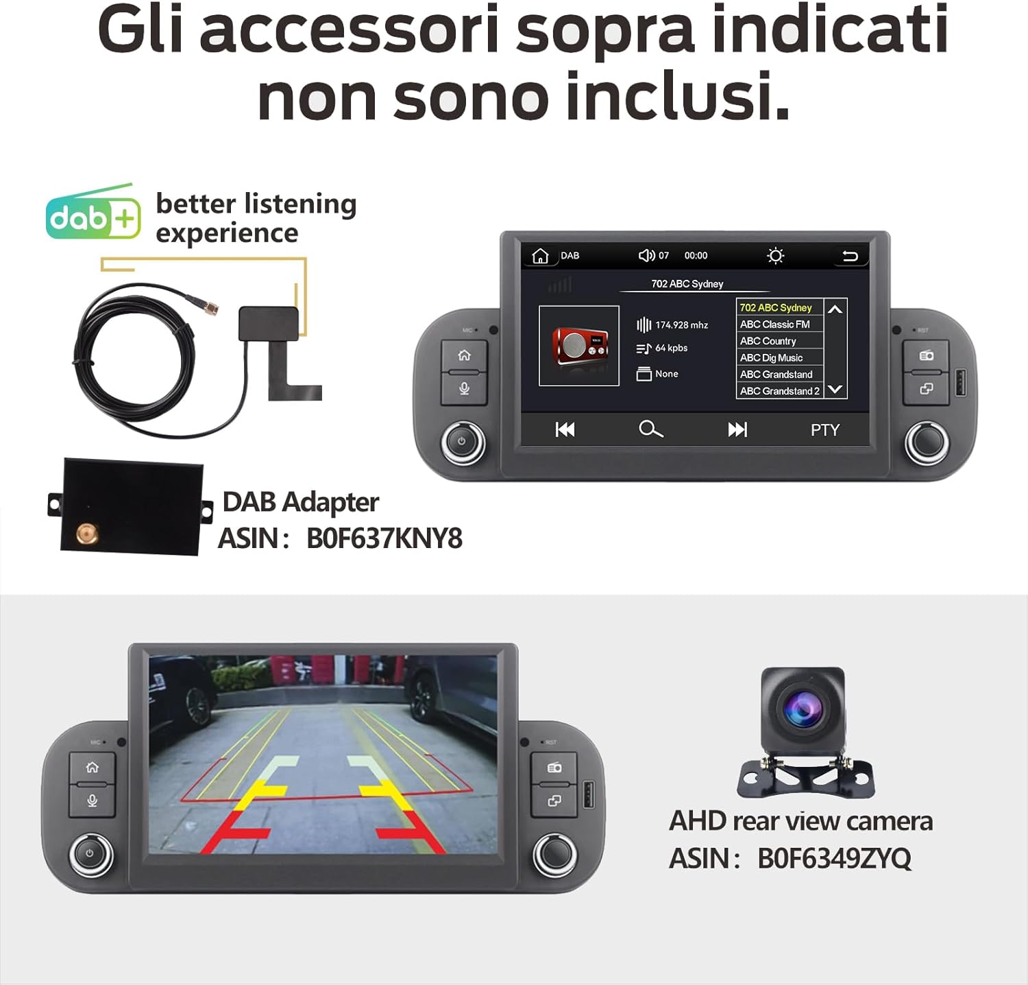 Thumbnail 6 de MAVYULQEF Linux Autoradio per Fiat Panda (2013-2020) – Plug & Play, CarPlay/Android Auto Wireless