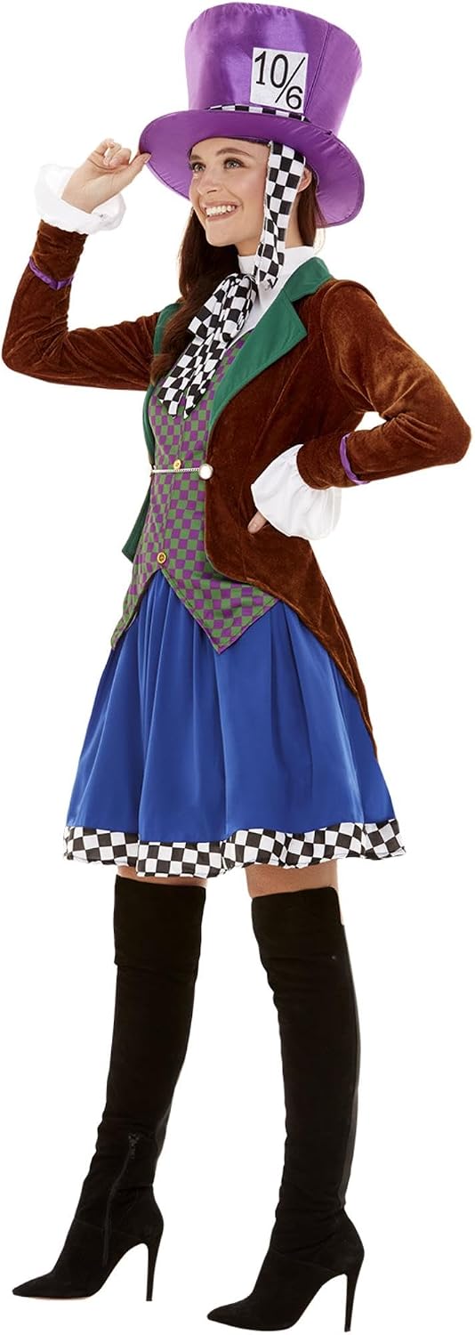 Detalle 2 de Smiffys Miss Chapelier costume 85,7 cm đ