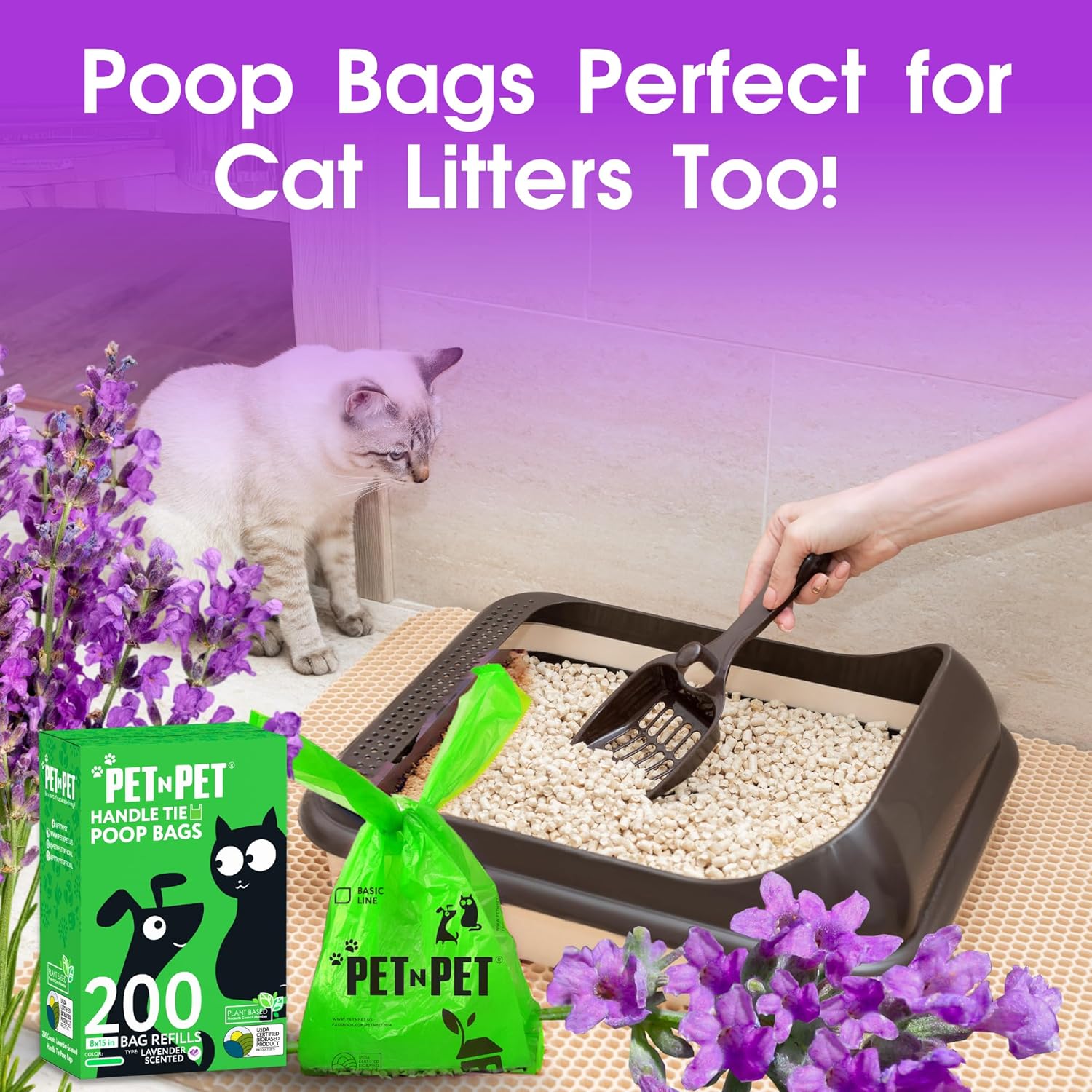 Detalle 2 de PET N PET 200 Count Poo Bags 8x15