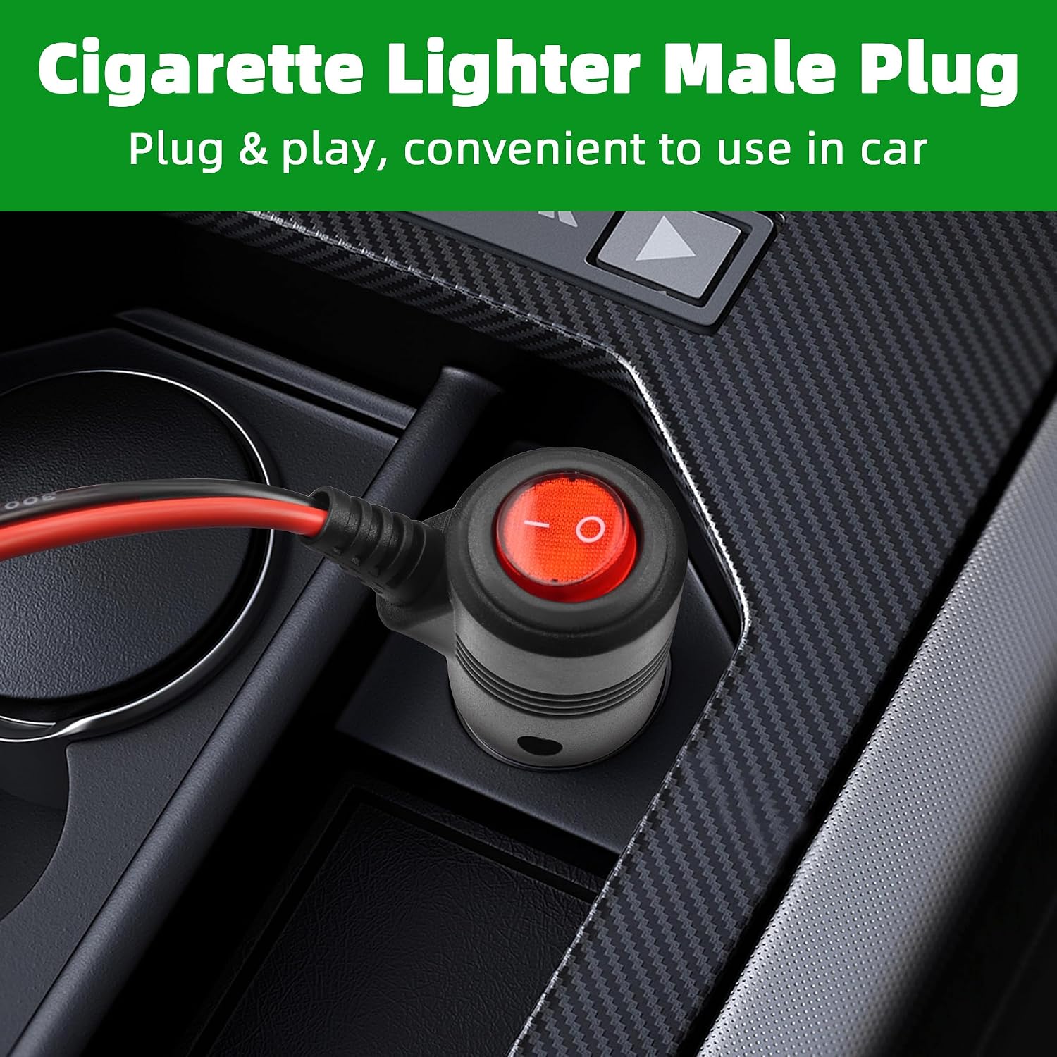 Thumbnail 4 de RIIEYOCA 2PCS 12V 24V car lighter adapter