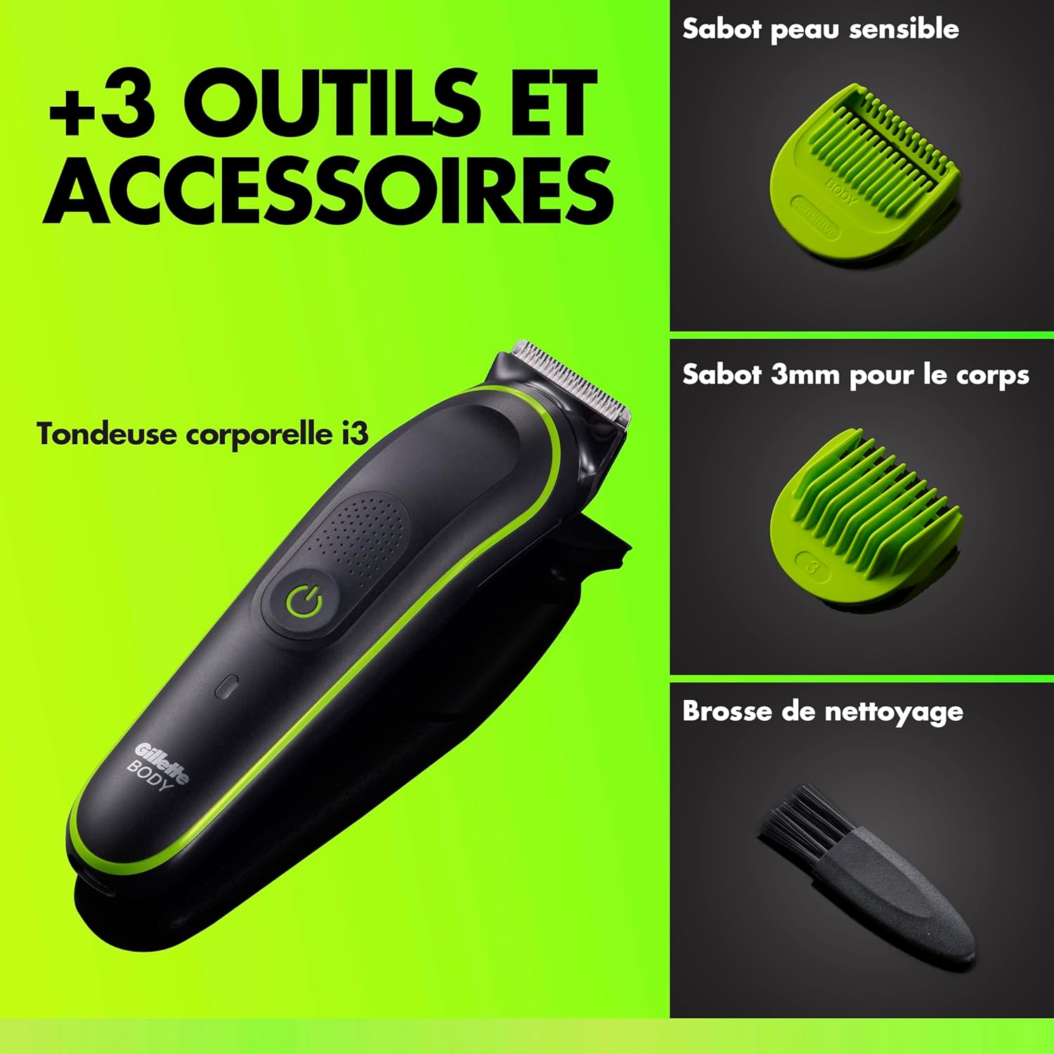 Thumbnail 6 de Gillette Labs Tondeuse corporelle i3