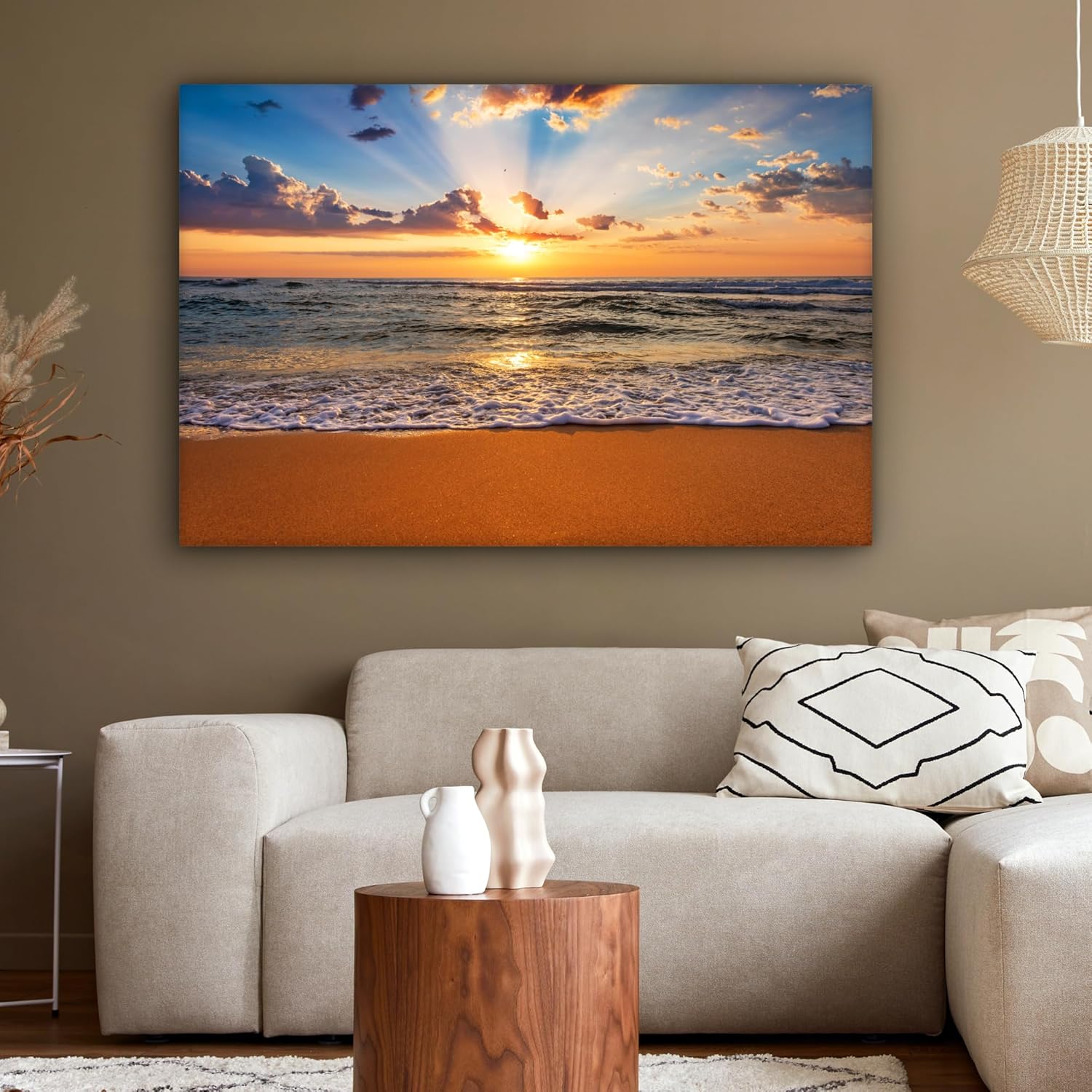 Detalle 2 de MuchoWow Impression sur Toile 120x80 cm