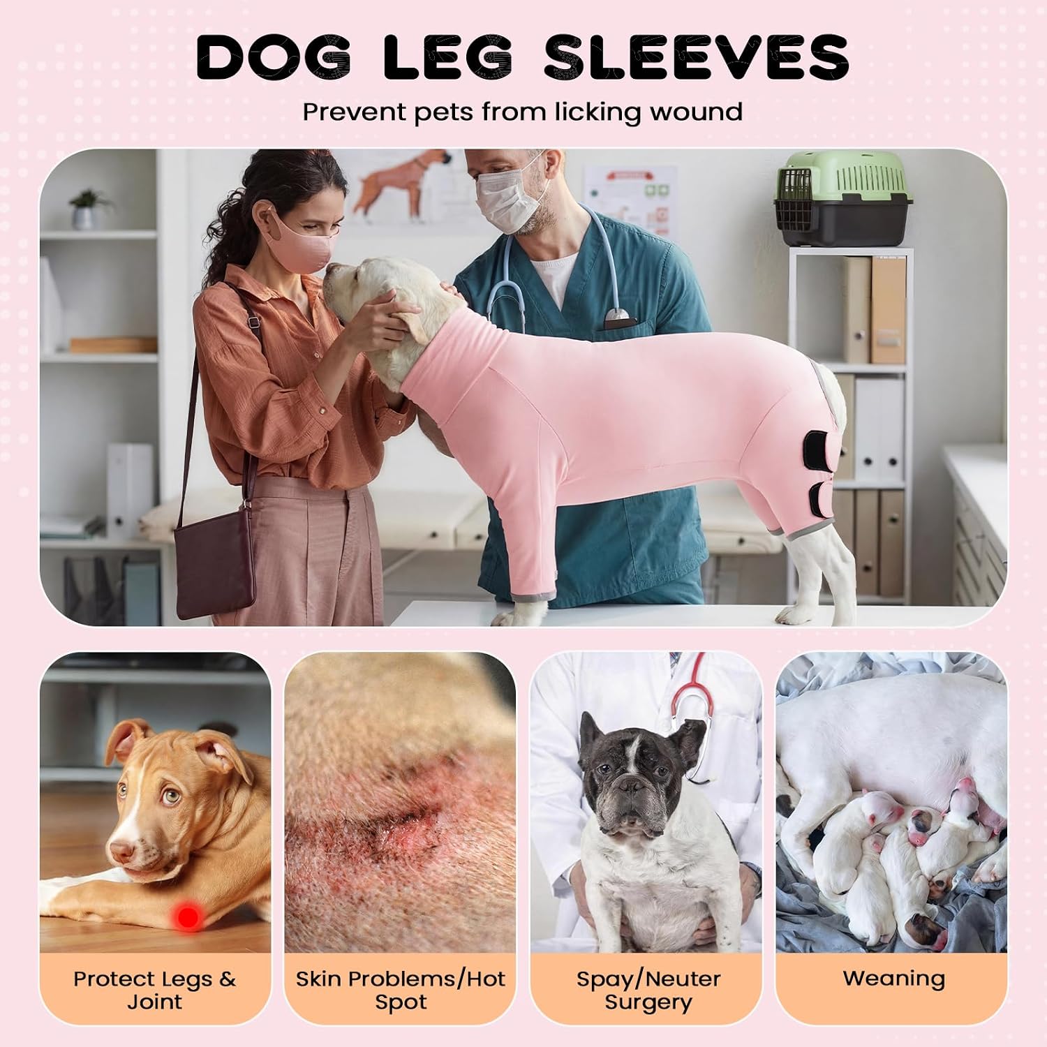 Detalle de IDOMIK Dog Recovery Suit, Small
