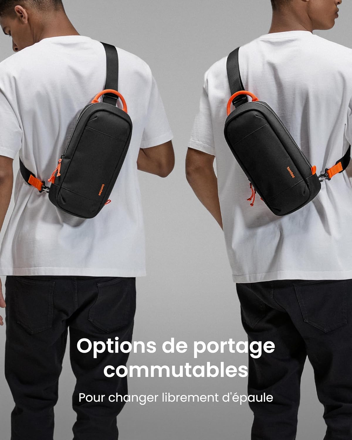 Thumbnail 6 de tomtoc Sac à bandoulière Sling Bag pour Nintendo Switch 2 (2025) avec housse de protection et 8 cartouches