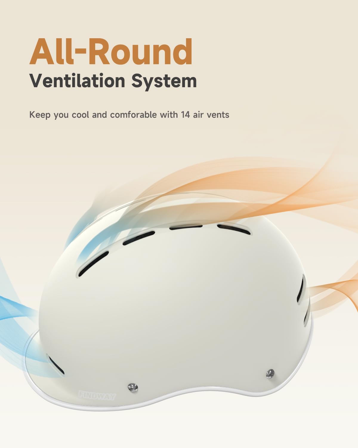 Thumbnail 3 de Findway Pro Adjustable Bike Helmet for Adults (ASTM/CPSC/CE Certified)