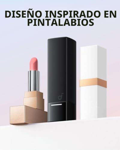Detalle 2 de Soundcore A30i de Anker: auriculares con cancelación de ruido, diseño lápiz labial y 24 h de autonomía