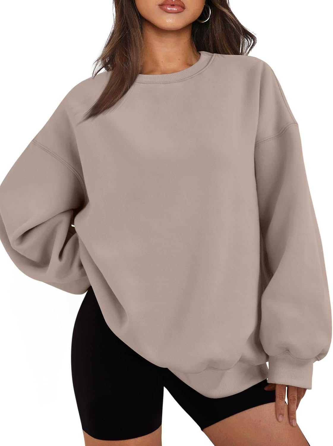 Imagen de EFAN Women's Oversized Sweatshirts Hoodies 50/50 Cotton-Polyester en OfertitasTOP