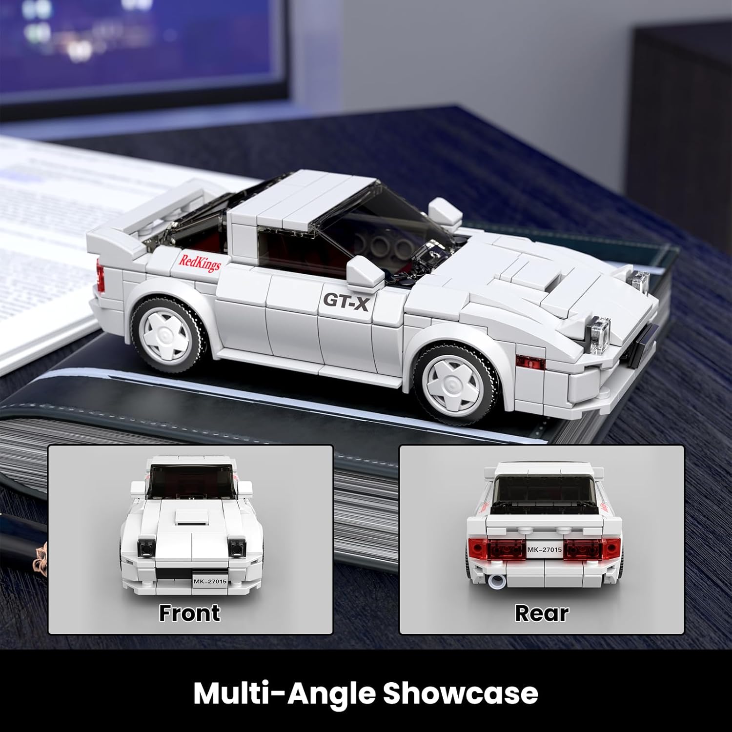 Thumbnail 4 de Mould King 27015 Technik Sportwagen 369 Teile