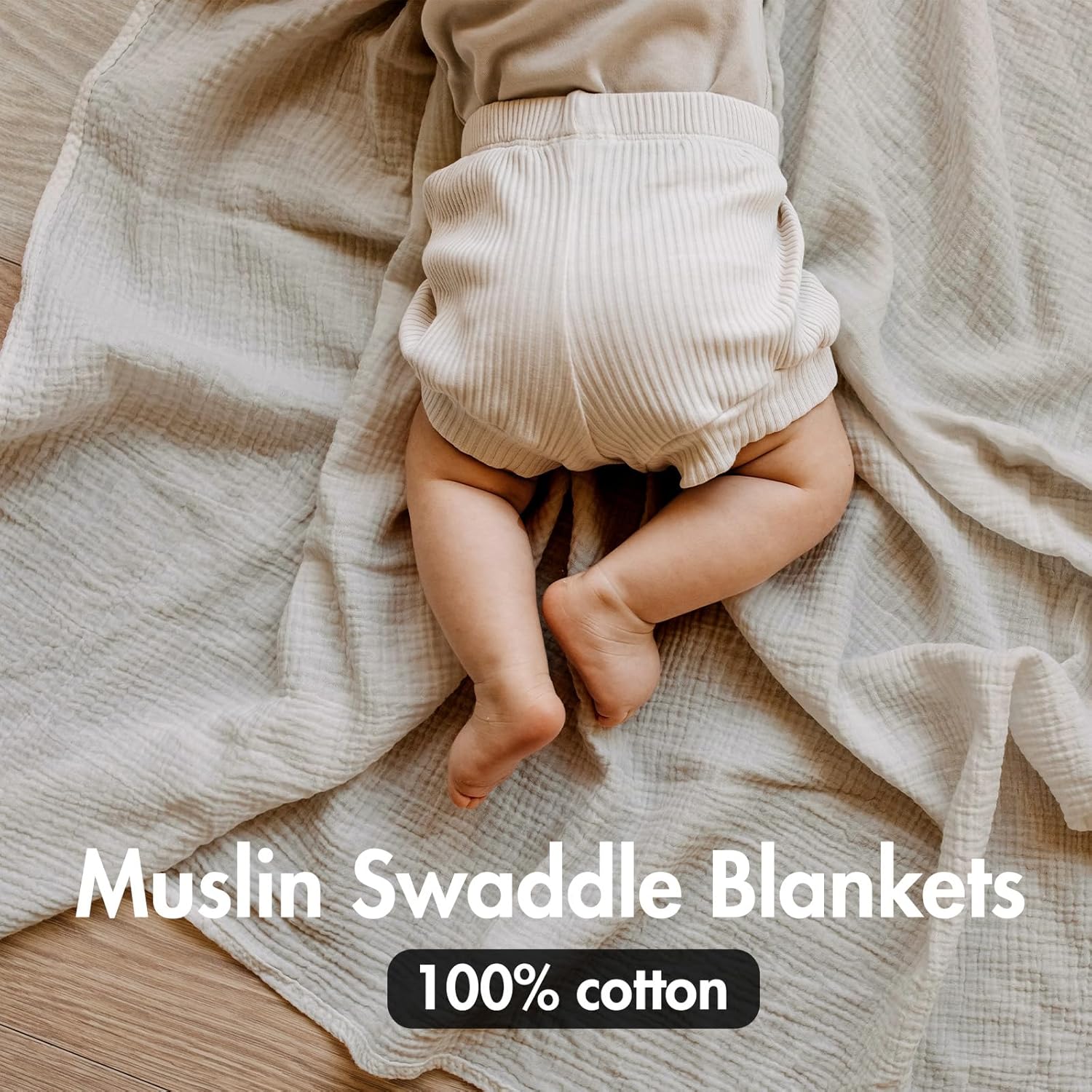 Thumbnail 2 de Muslin Swaddle Blankets 3-Pack ⚙