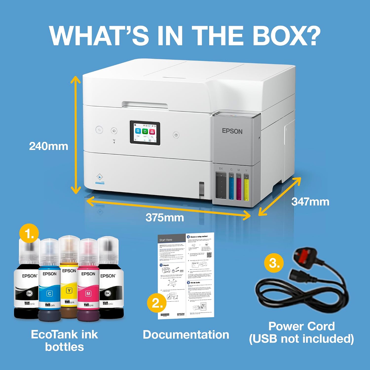 Detalle 2 de Epson EcoTank ET-4956 A4 All-in-One Printer