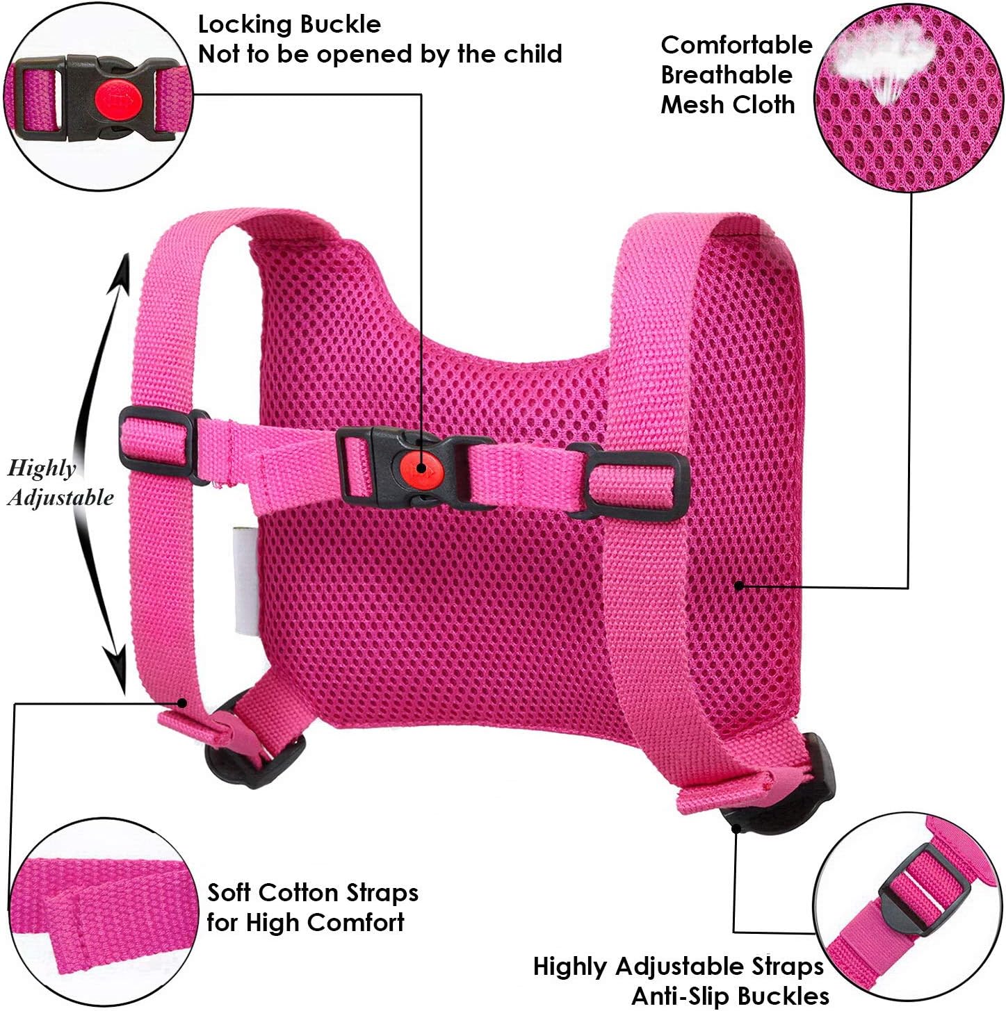 Detalle de HappyVk Toddler Harness with Leash