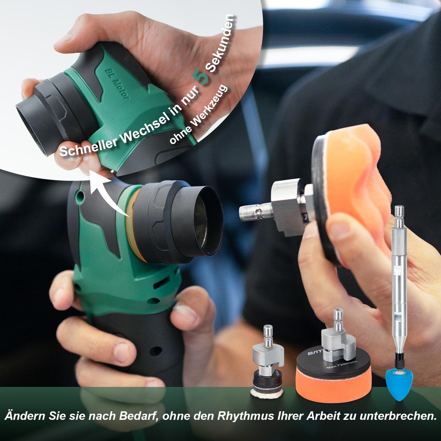 Thumbnail 3 de BATOCA S4 Profi Akku Mini Poliermaschine