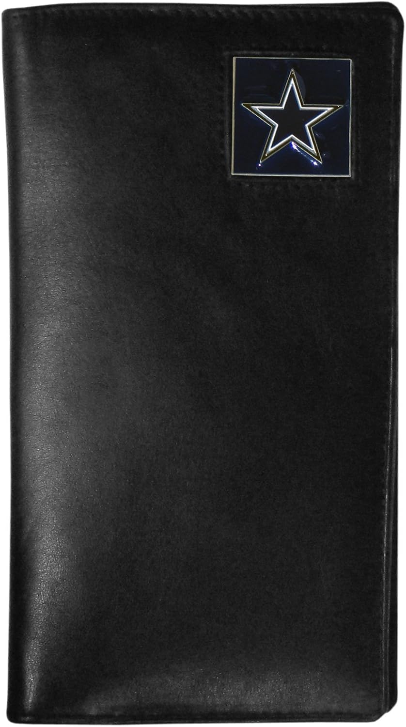 Siskiyou NFL Dallas Cowboys tall leather wallet with zipper