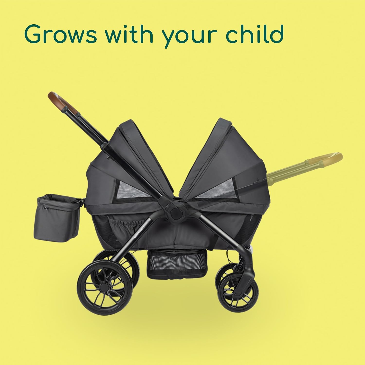 Thumbnail 3 de Bebeconfort Helios Double Pram from Birth in Mineral Graphite