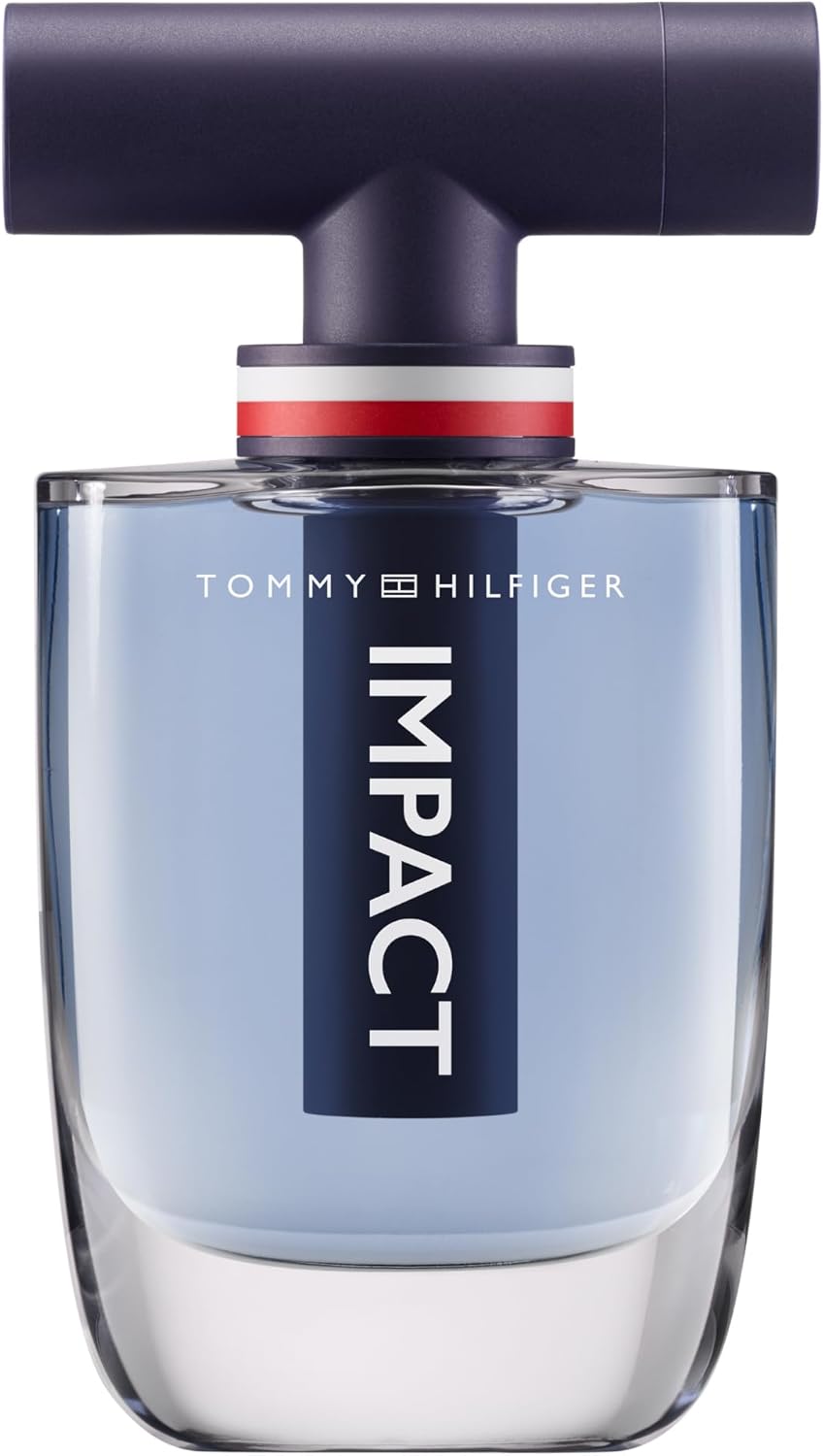 Detalle de Tommy Hilfiger Impact Eau de Toilette for Men (100 ml) – aromatic woody with citrus and spice