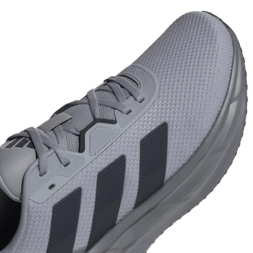 Detalle de adidas Galaxy 7 Running Shoes per Uomo – Halo Silver Aurora Ink Grigio, 40 EU