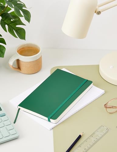 Detalle 2 de Moleskine Cuaderno Clásico Tapa Blanda Verde 🌿 - 192 Hojas