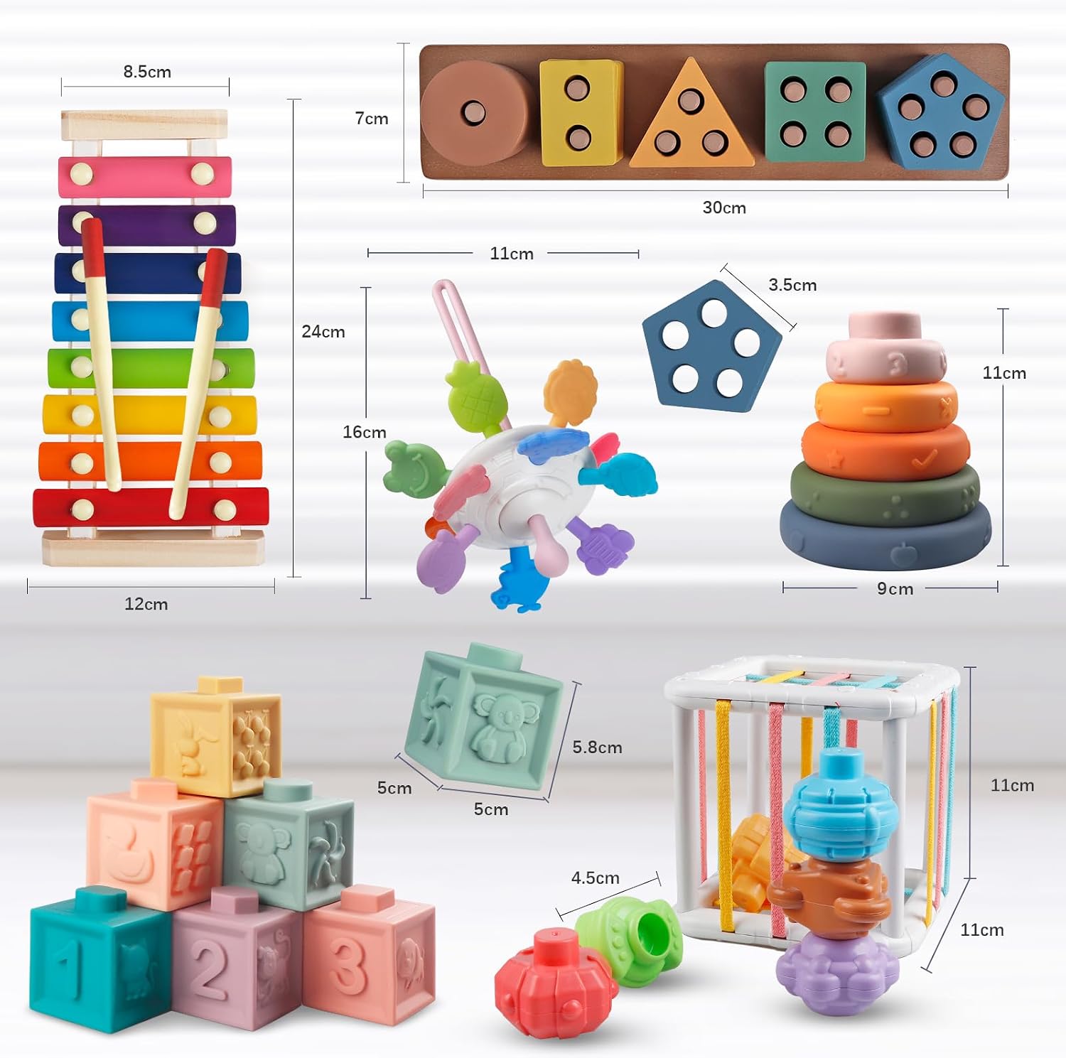 Thumbnail 6 de Aliex 6 in 1 Montessori Toys for Babies