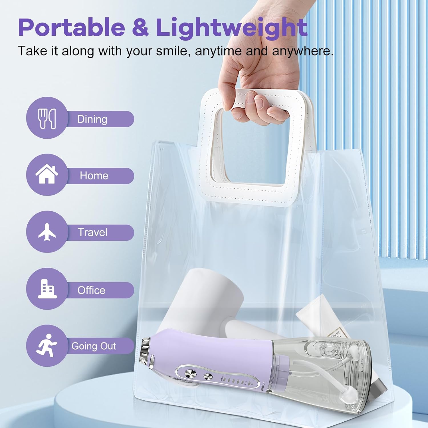 Thumbnail 6 de H2ofloss Cordless Oral Irrigator 300ML 💧📲