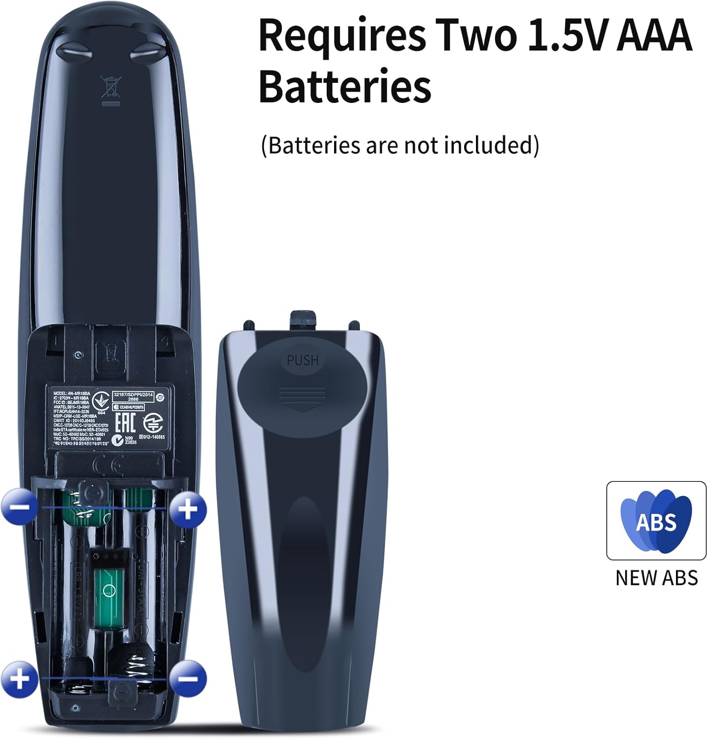 Thumbnail 1 de TCNOUMT replacement infrared remote for LG Smart TV (AN-MR18BA / AN-MR19BA / AN-MR400G and others)