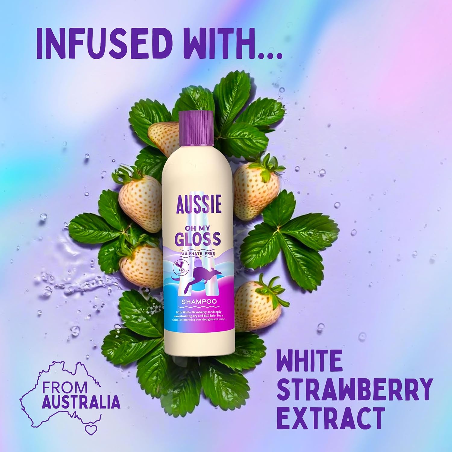Thumbnail 5 de Aussie Oh My Gloss Giftset: Hydrating Shampoo & Conditioner, Leave-in Serum