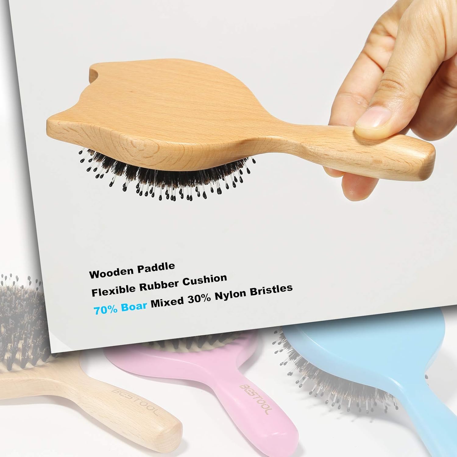 Thumbnail 6 de BESTOOL brosse Ă cheveux voyage 30% đâ