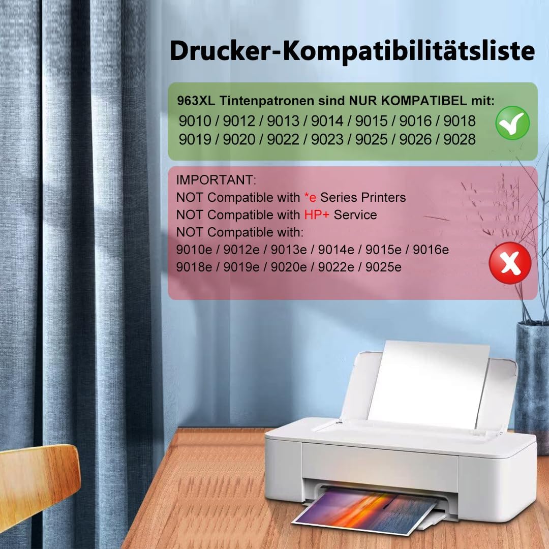 Thumbnail 1 de 963XL Multipack Druckerpatronen 4er-Pack 🖨️