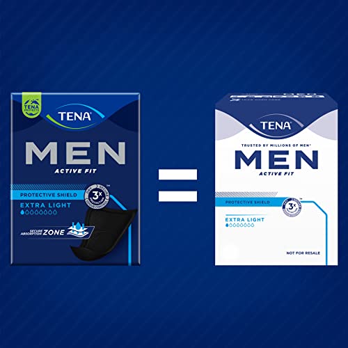Detalle de TENA Men Protective Shield 112 liners for men 🩲