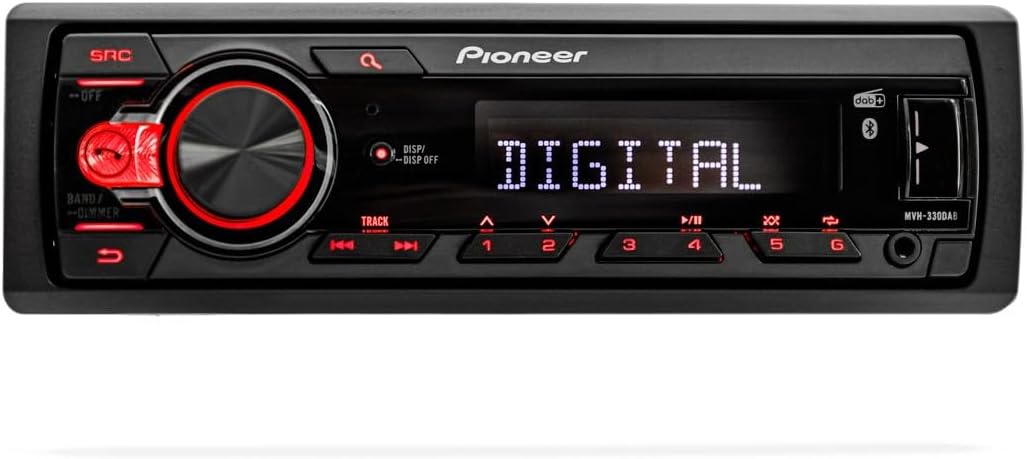 Thumbnail 1 de Pioneer MVH-330DAB — Autoradio 1 DIN avec DAB+, USB et Bluetooth