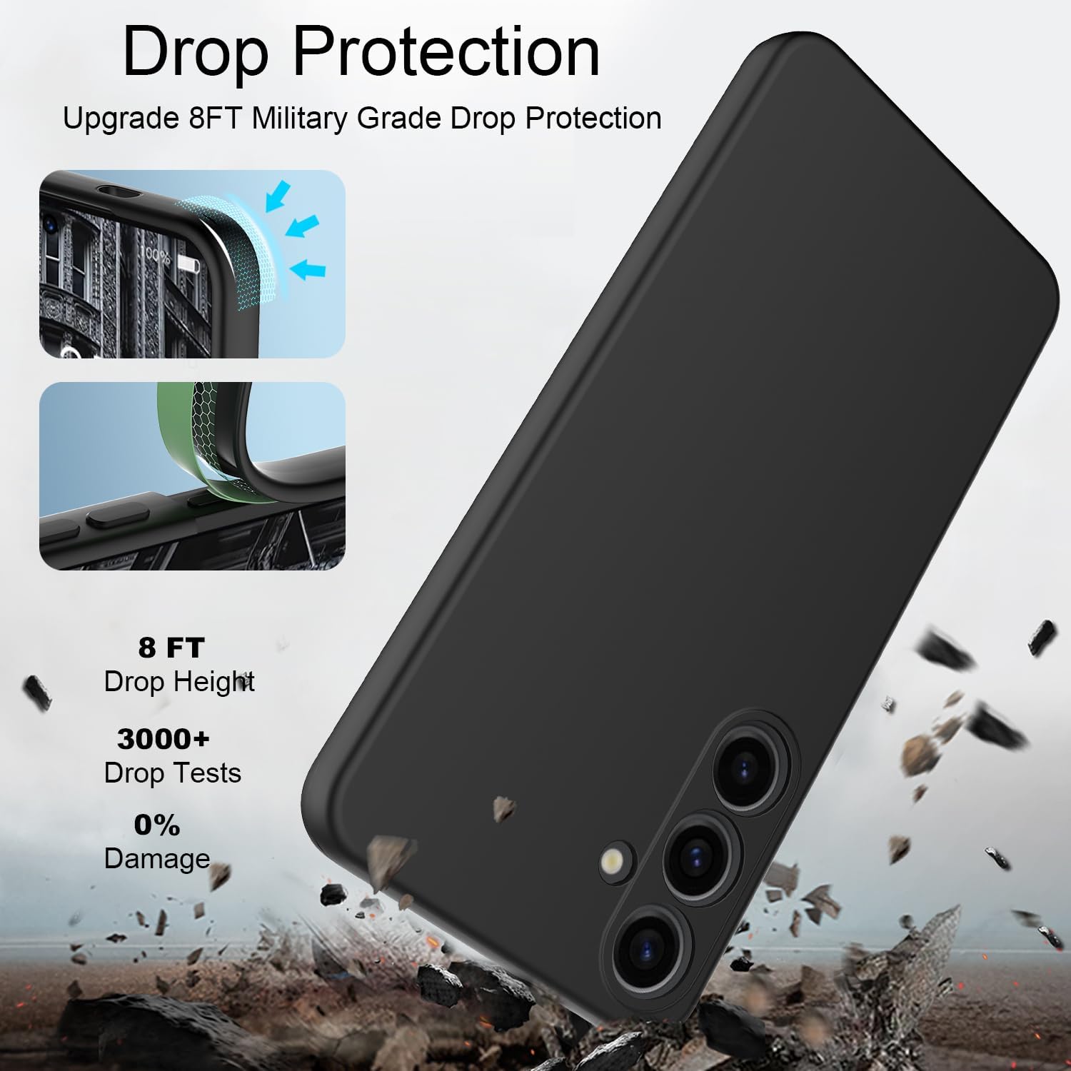 Detalle 2 de HAII Samsung Galaxy A57 phone case, 6.7-inch