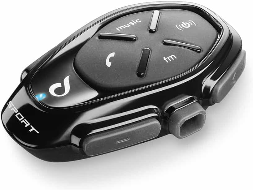 Interphone Sport Dual Paquet – Système de communication moto Bluetooth jusqu’à 4 casques