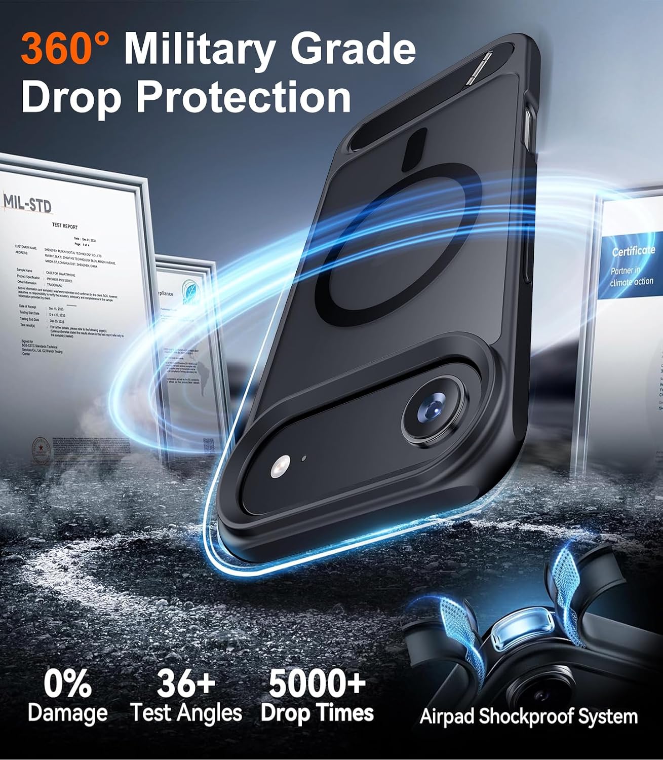Thumbnail 4 de Temdan iPhone 17 Air Slim Case 6.5"