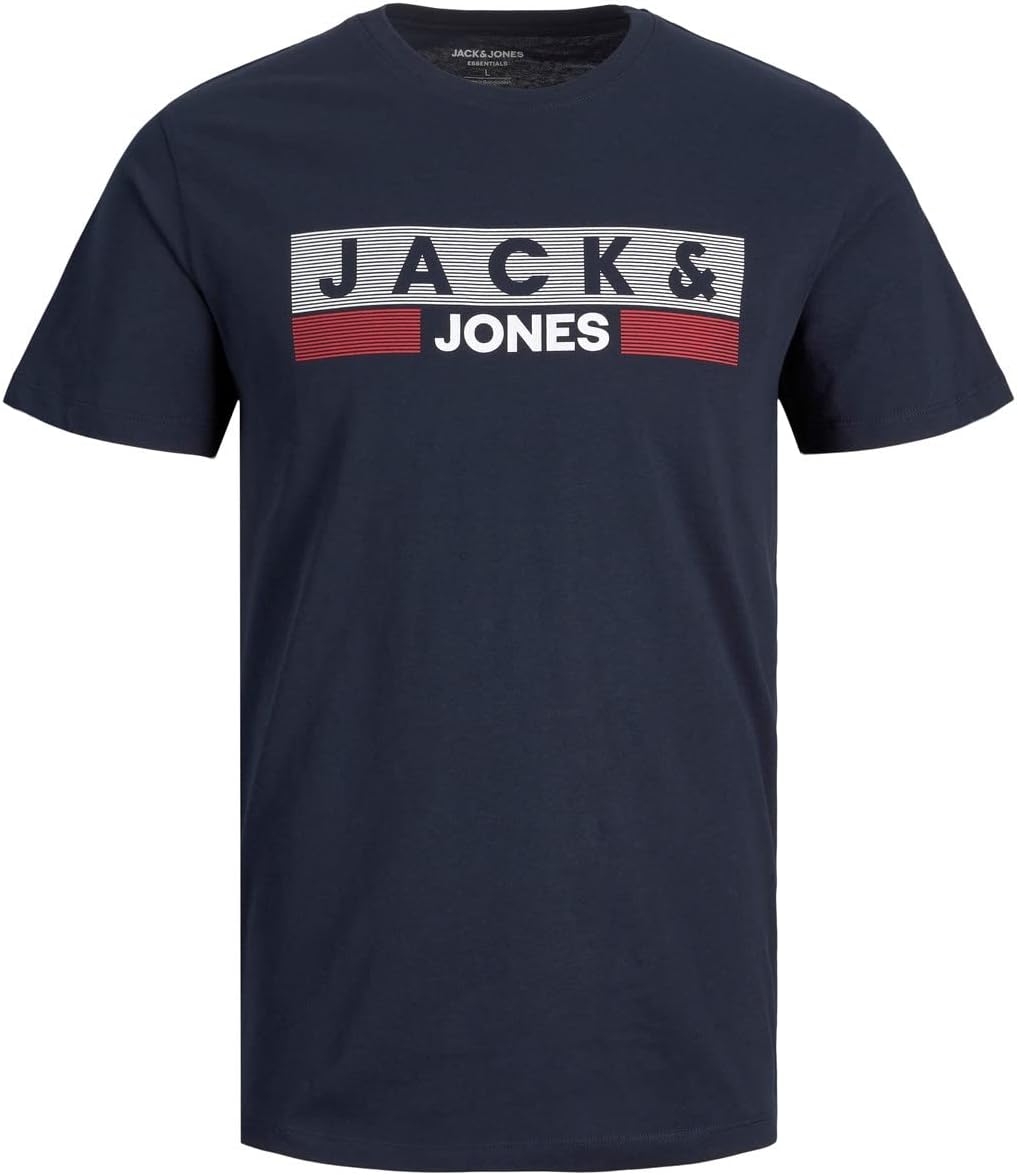 Thumbnail 2 de JACK & JONES Jjethan tee SS Crew Neck — Pack 3 camisetas L