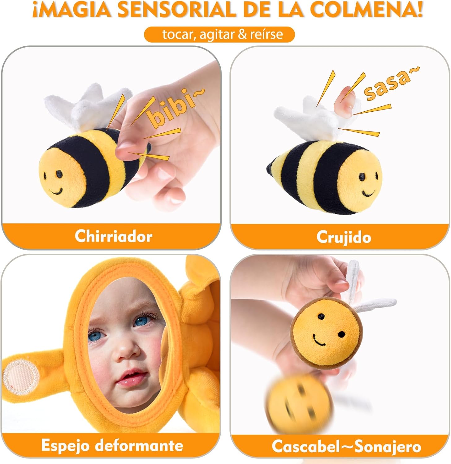 Thumbnail 2 de Loyzico Colmena de abejas sensoriales 5 piezas