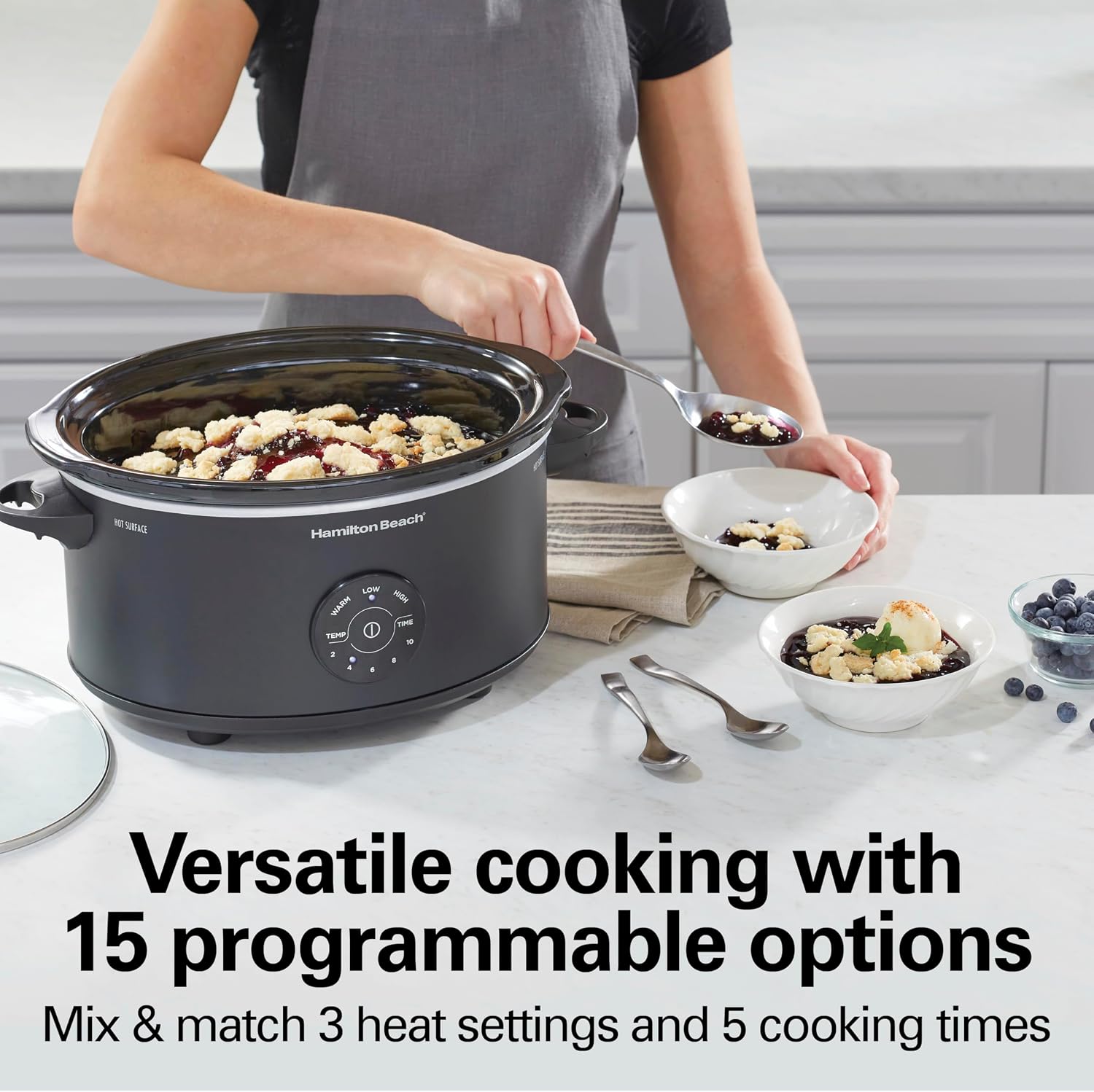Detalle de Hamilton Beach Slow Cooker 7 Quart