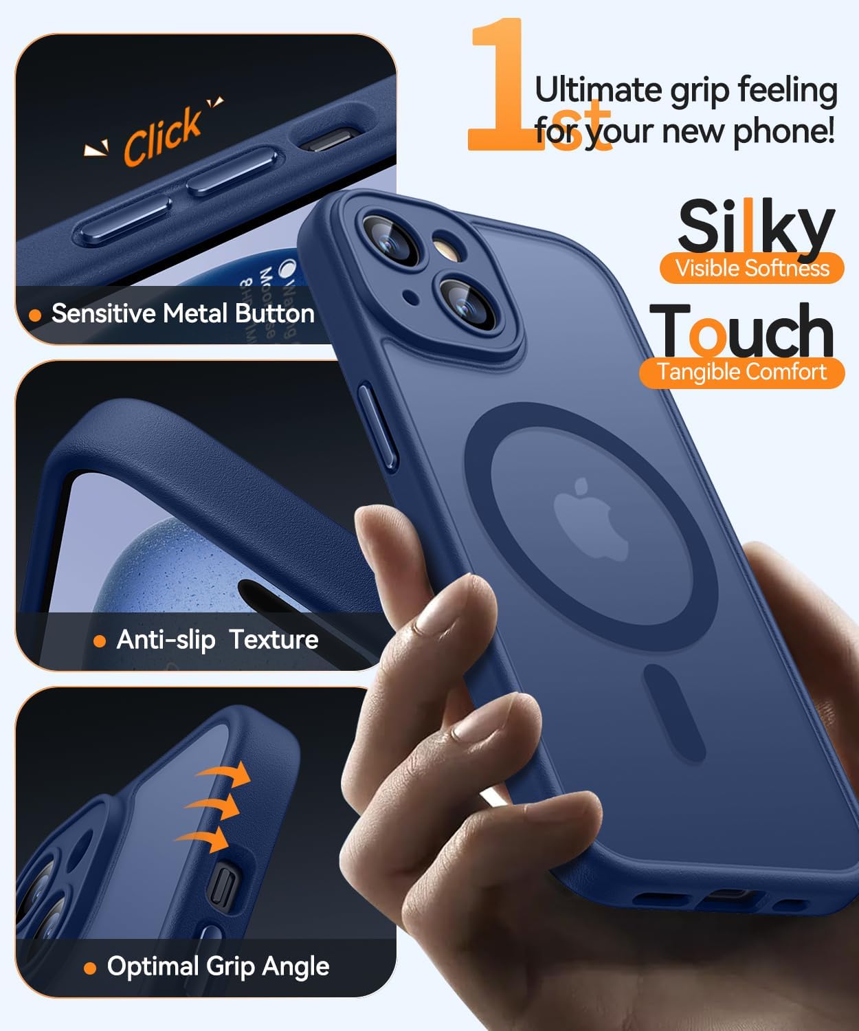 Thumbnail 4 de CANSHN Magnetic iPhone 15 Case 6.1