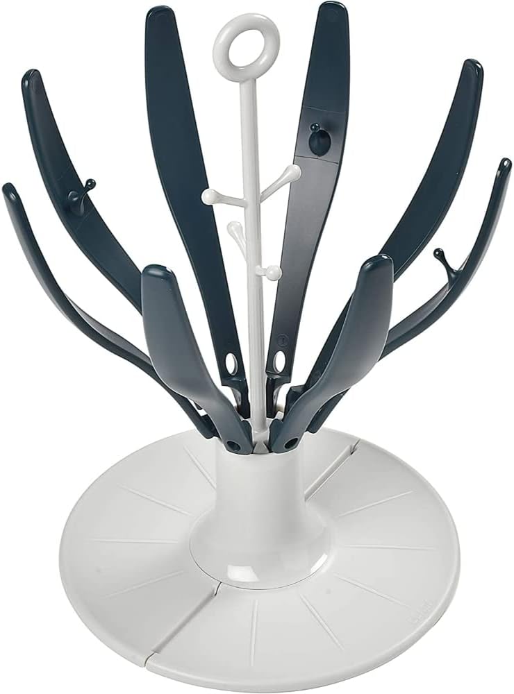 Thumbnail 6 de Béaba Arbre Flower — égoutte-biberons pliable, compact, pour 8 biberons et accessoires (rose)