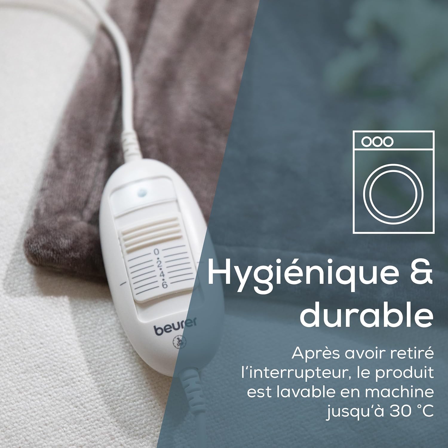 Thumbnail 5 de Beurer HD 75 Cozy couverture chauffante 180 x 130 cm