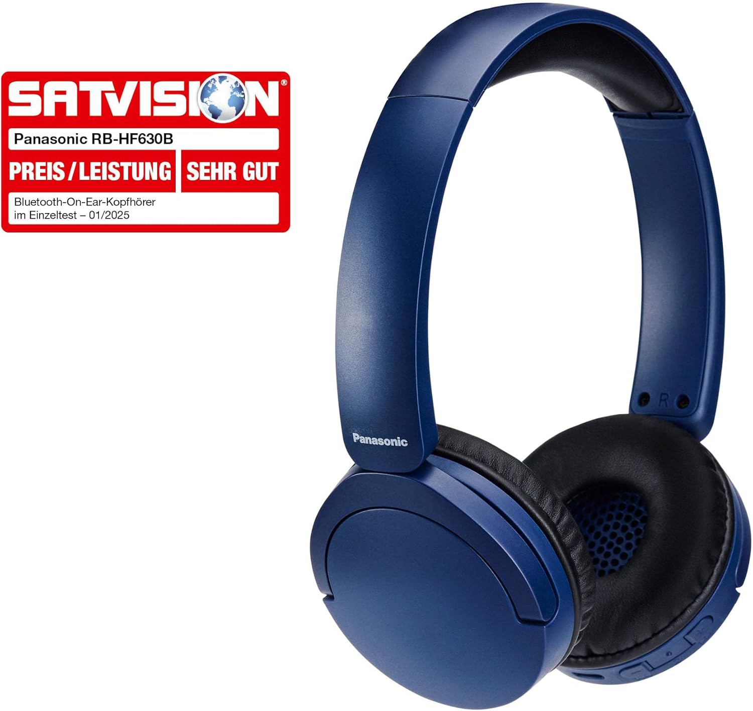 Thumbnail 1 de Panasonic HF630B On-Ear Kopfhörer, 72 Std. Wiedergabe