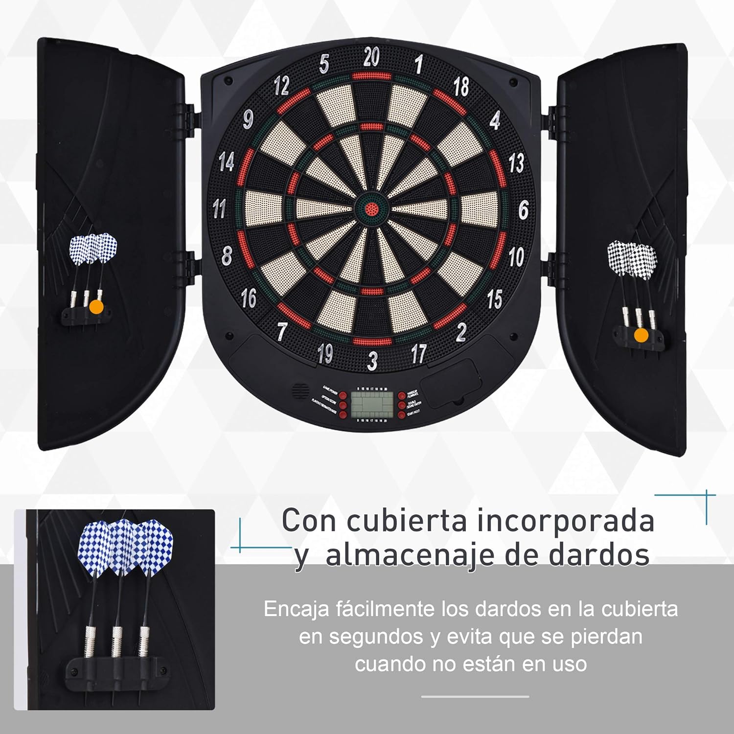 Thumbnail 5 de HOMCOM Diana Electrónica 6 Dardos