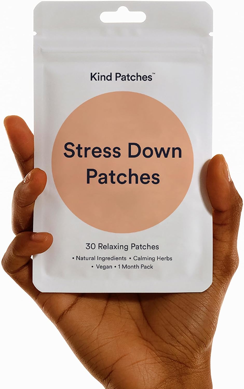Detalle 2 de Kind Patches Stress Support Patches, 30 Count