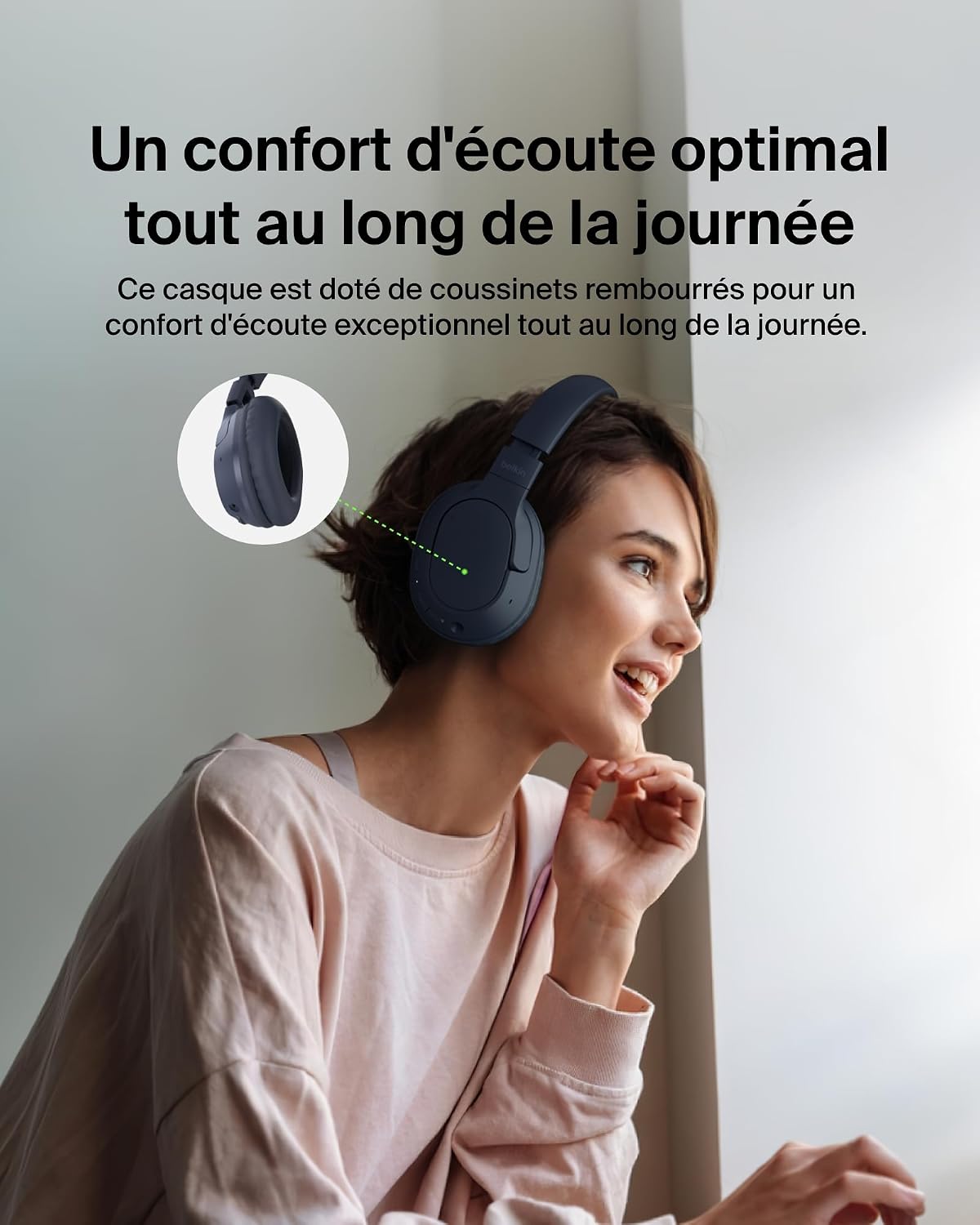 Thumbnail 6 de Belkin SoundForm Surround Casque Bluetooth Sans Fil
